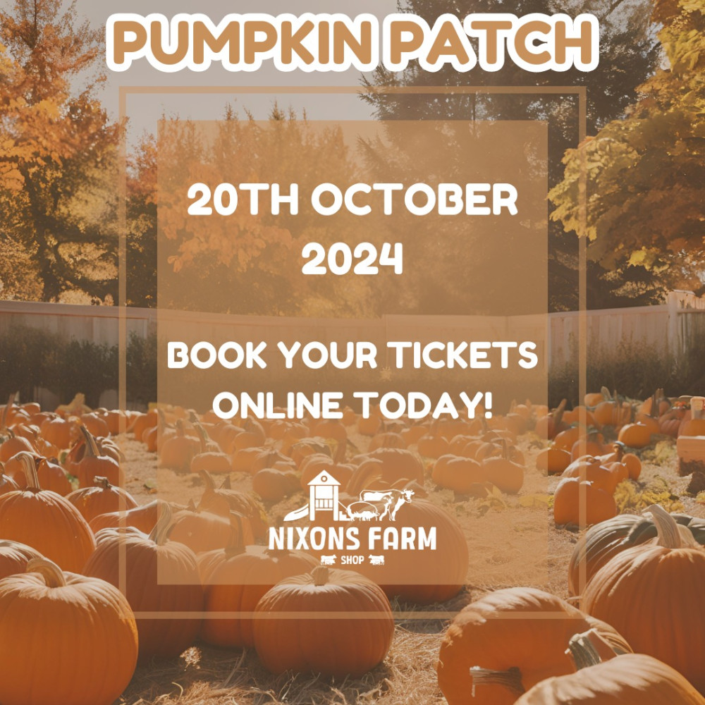 Pumpkin Patch Extravaganza at Nixon’s Farm Shop – October 20th, 2024!